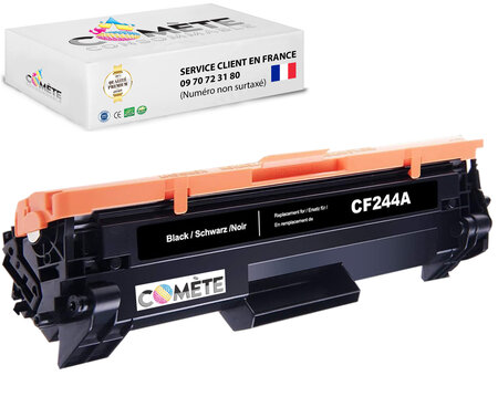1 toner compatible avec hp 44a cf244a noir