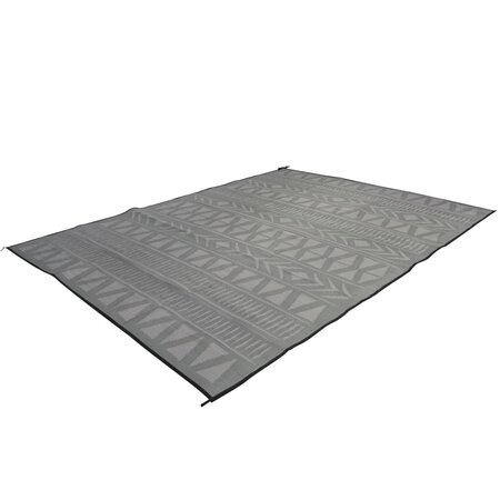 Bo-Camp Tapis d'extérieur Chill mat Oxomo 2x1 8 m Gris