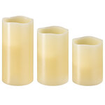 Tectake bougies led avec changement de couleur