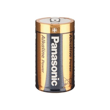 Lot de 2 Piles Alcaline Power LR20/D (Mono) 1,5 V PANASONIC