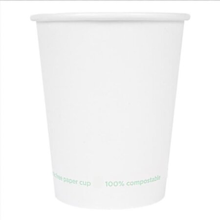 200 gobelets carton sans plastique 18-20 cl 7 oz