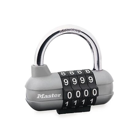 Cadenas pro à combinaison programmable master lock 39 mm (lot de 4)
