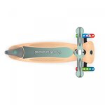 Trottinette Primo Foldable Wood Lights Menthe pastel