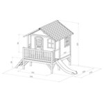 Axi maison pour enfants bois stef