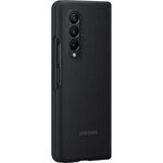 Coque silicone z fold3 noir
