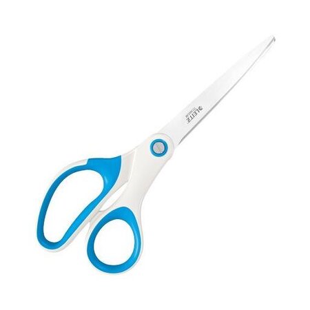 Ciseaux de bureau wow revêtement titane 205mm bleu leitz