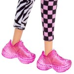 Barbie fashionistas legging damier et zebre
