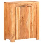 vidaXL Buffet 59x33x75 cm Bois d'acacia massif