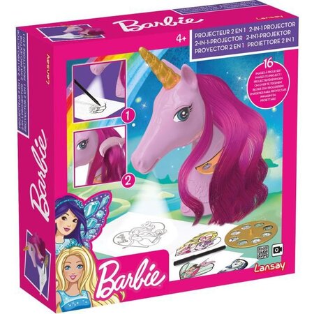 LANSAY Barbie Projecteur 2 en 1