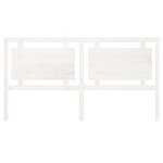 vidaXL Tête de lit blanc 185 5x4x100 cm bois massif de pin