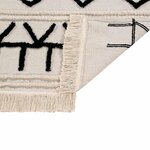 Tapis coton Berbère Canvas - beige - 140 x 200