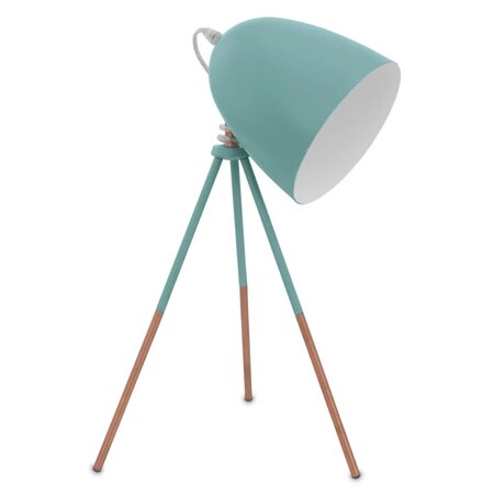 Eglo lampe de table dundee couleur menthe 49337