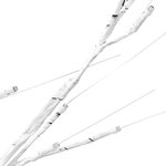 vidaXL Sapin de Noël 200 LED blanc chaud Saule 2 2 m Int/Ext