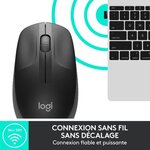 Logitech - souris sans fil m190 noir