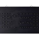 Coffret String Art - Tableau noir Home déco art filaire 30 x 22 cm