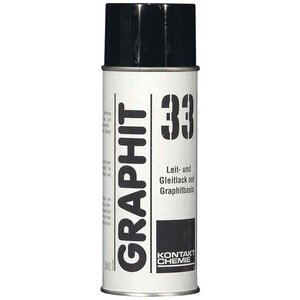 Vernis conducteur au graphite 'GRAPHIT 33' 400ml KONTAKT CHEMIE