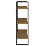 vidaXL Bibliothèque à 3 niveaux Marron 80x30x105 cm Bois de pin massif