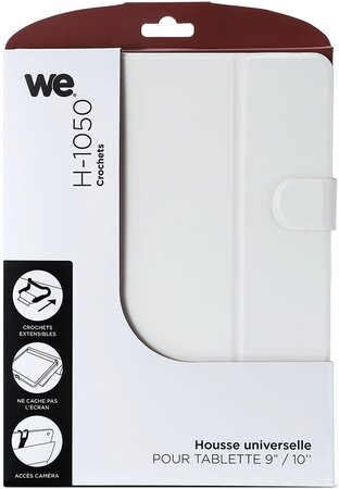 Housse de protection We pour Tablette 10'' (Blanc)