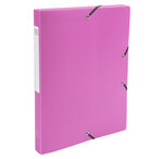 Boite De Classement Exabox Dos 25mm Polypropylène 7/10e Opak - A4 - Couleurs Assorties - X 8 - Exacompta