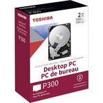 Disque Dur Interne - TOSHIBA - P300  - 2To - 5400 tr/min - 3,5 Boite Retail