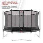 Favorit Regular Trampoline  rond à ressorts hélicoïdaux + filets de sécurité Confort