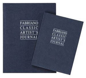 Papier artistic journal 12x16cm 90g bleu marine 192 f.