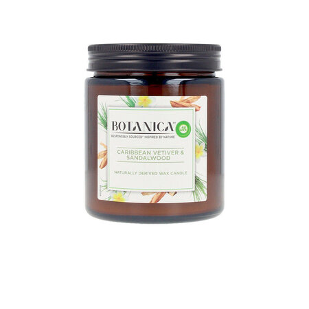 Bougie Parfumée Botanica Caribbean Vetiver & Sandalwood Air Wick (205 g)