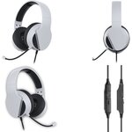 Subsonic - Casque Gaming Blanc avec micro pour PS5 - Compatible PS4/PS3/Xbox One et Xbox Series X/Switch/PC