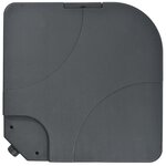 vidaXL Parasol avec base portable Terre cuite