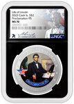 Pièce de monnaie en Argent 2 Dollars g 15.57 (1/2 oz) Millésime 2022 An American Life PROCLAMATION