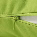 vidaXL Oreiller d'extérieur 4 Pièces 60 x 40 cm Vert pomme