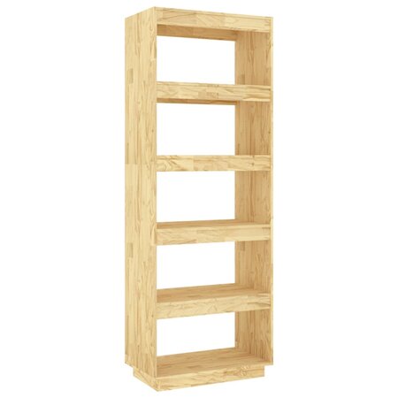 vidaXL Bibliothèque/Séparateur de pièce 60x35x167 cm Pin massif