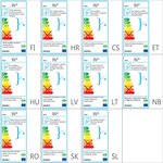 Eglo lampe murale à led d'extérieur riga 6 w argenté 92736