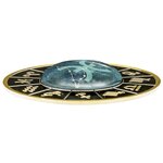 PISCES Zodiac Signs argent monnaie 500 Francs CFA Cameroon 2023