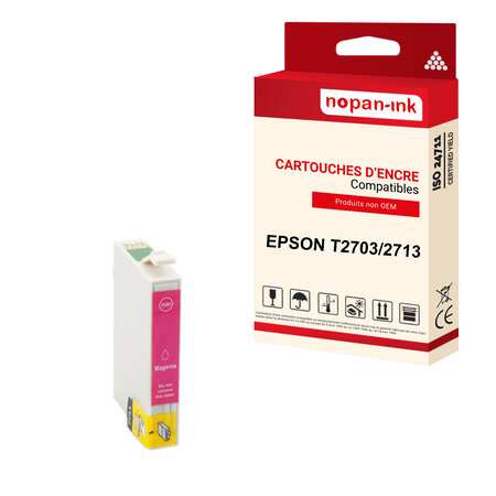 Nopan-ink - x1 cartouche epson t2713 xl t2713xl compatible