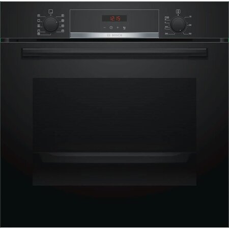 Bosch hba573ba0 - four électrique encastrable - air pulsé 3d+ - 71l - pyrolyse - a - noir