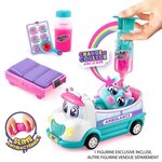 CANAL TOYS - Dr Slime - DSM 009 - Ambulance Vétérinaire -Soigne ton animal - Figurine et Slime anti bactérien