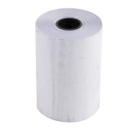 Bobine Pour Tickets De Carte Bancaire 57x40 Mm - 2 Plis Chimique Autonome 60g/m2. - X 20 - Exacompta