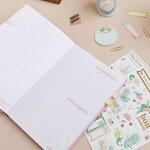 Journal de gratitude Mes petits bonheurs - Rose poudré - Draeger