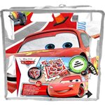 CARS Tapis Puzzle en Mousse avec Sacoche, 9 pieces