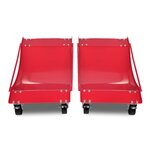 Lot de 2 chariot de visite 500kg