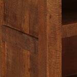 vidaXL Buffet avec 3 tiroirs 40x30x130 cm Bois massif de manguier
