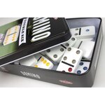 Tactic domino double 6 - boîte métal