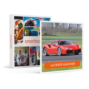 SMARTBOX - Coffret Cadeau Sensations sur circuit : 2 tous au volant ou en passager d'une Ferrari 488 GTB près de Paris -  Sport & Aventure