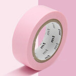Masking Tape MT 1 5 cm Uni rose