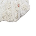 Tapis ethnique laine Enkang ivoire - 70 x 200 cm