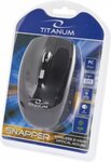 Souris sans fil Esperanza Titanum Snapper TM105K (Noir)