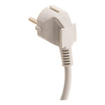 Prolongateur ménager 16A HO5VV-F 3G1 Blanc 1 90m - Zenitech
