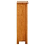 vidaXL Bibliothèque 45x22 5x82 cm Bois de chêne massif