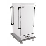 Chariot chauffant professionnel - 15 x gn 2/1 - combisteel -  - acier inoxydable 811x928x1660mm